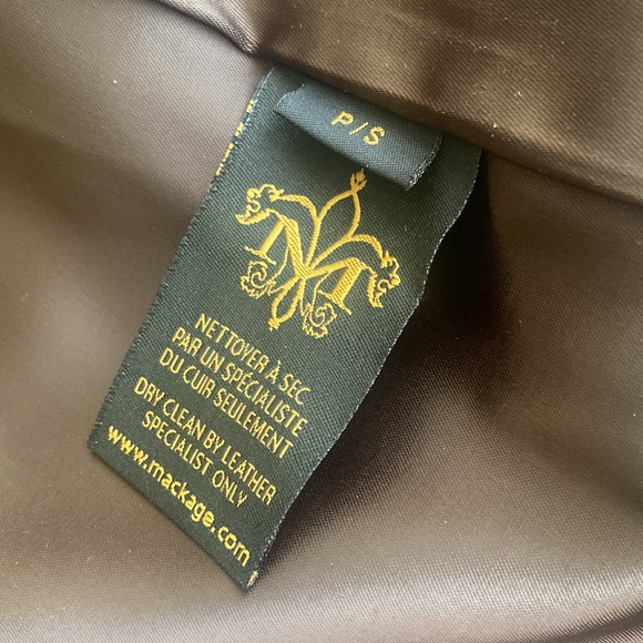 Mackage New womens pea coat sz. Small. Wool / Cashmere blend. Made in Canada - Picture 6 of 13